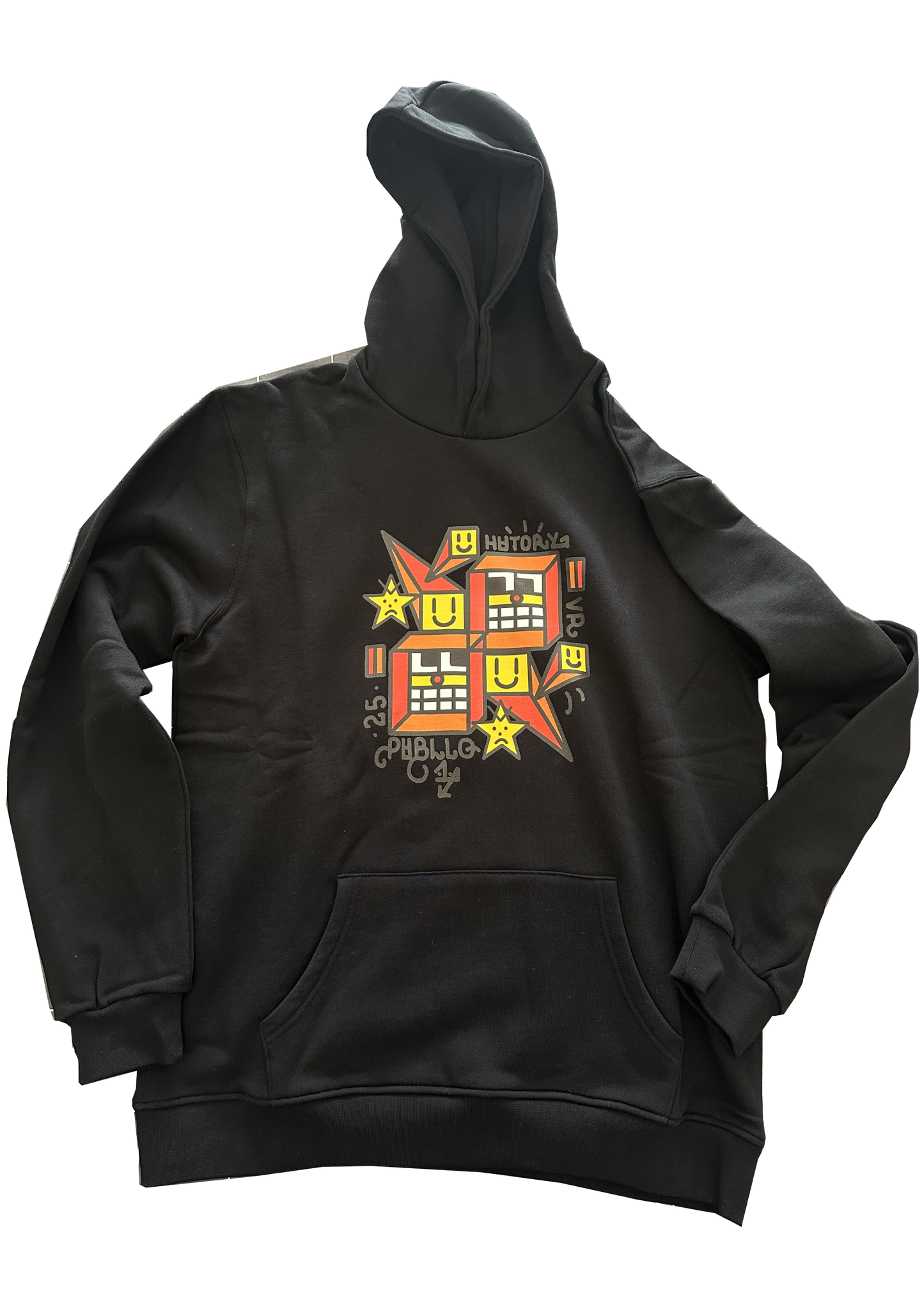 BLACK HOODIE "INTERNET IS A LIE"