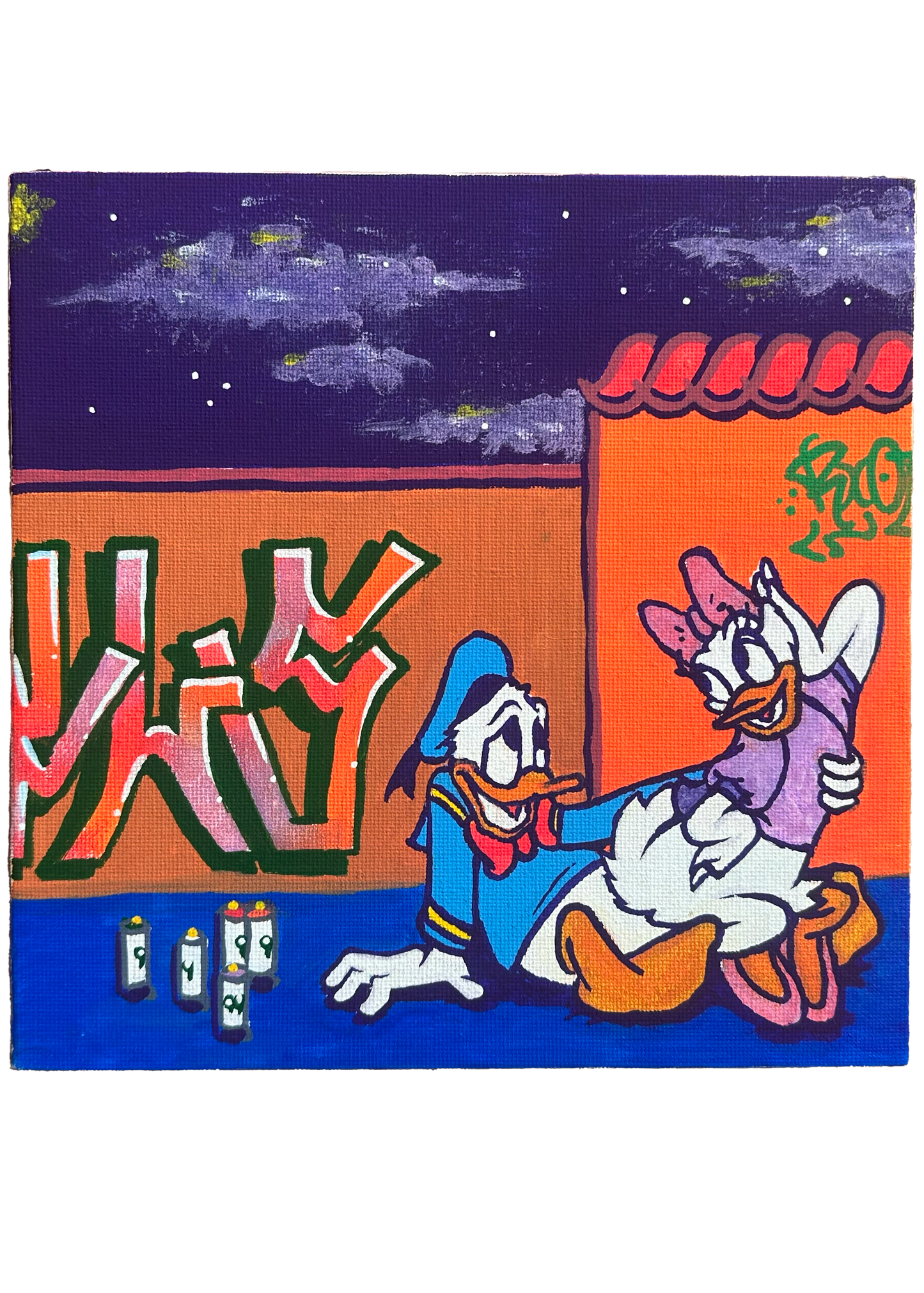 "A COUPLE OF HAPPY DUCKS"