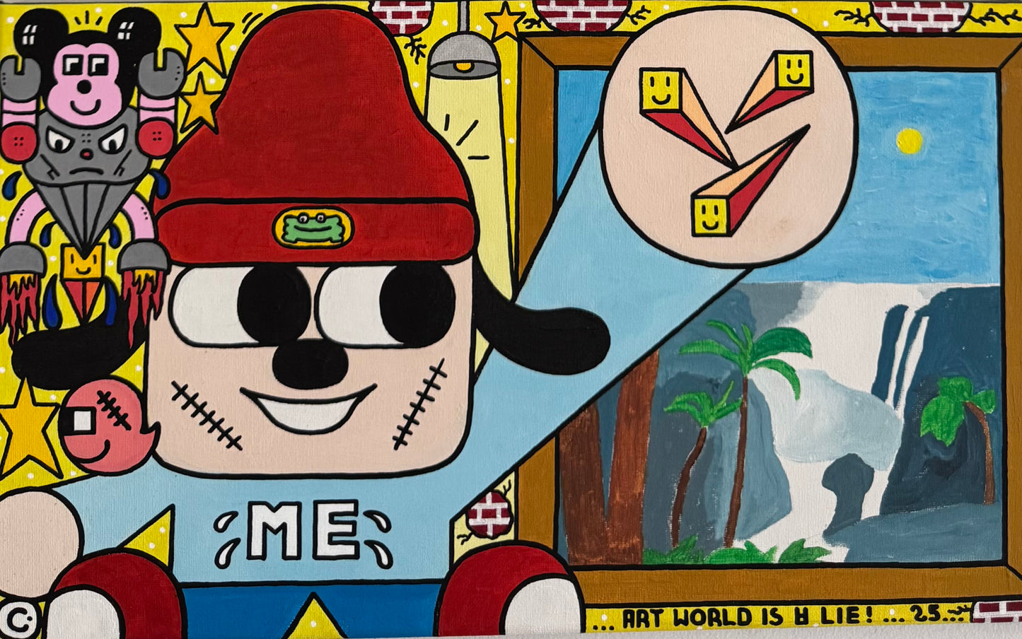 „ART WORLD IS A LIE”